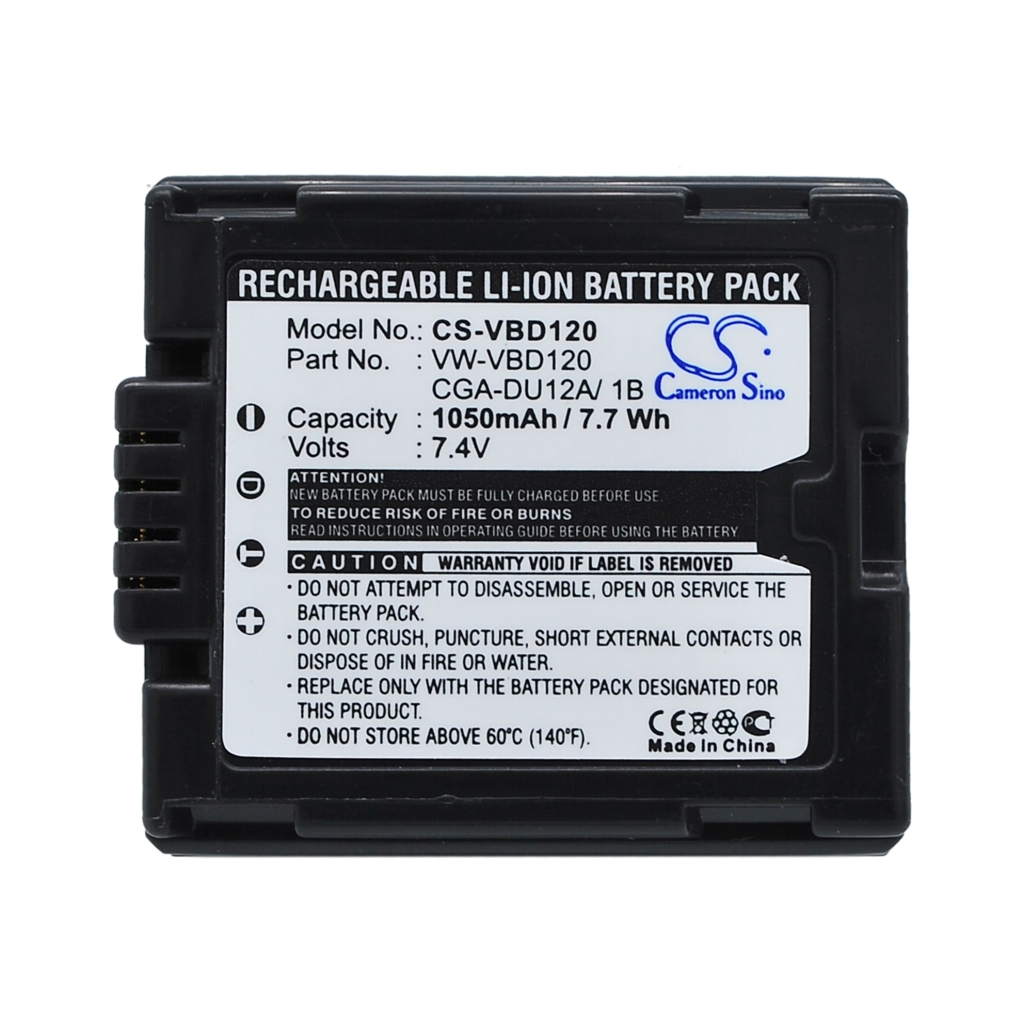 Batterie de l'appareil photo Panasonic VDR-M70EG-S