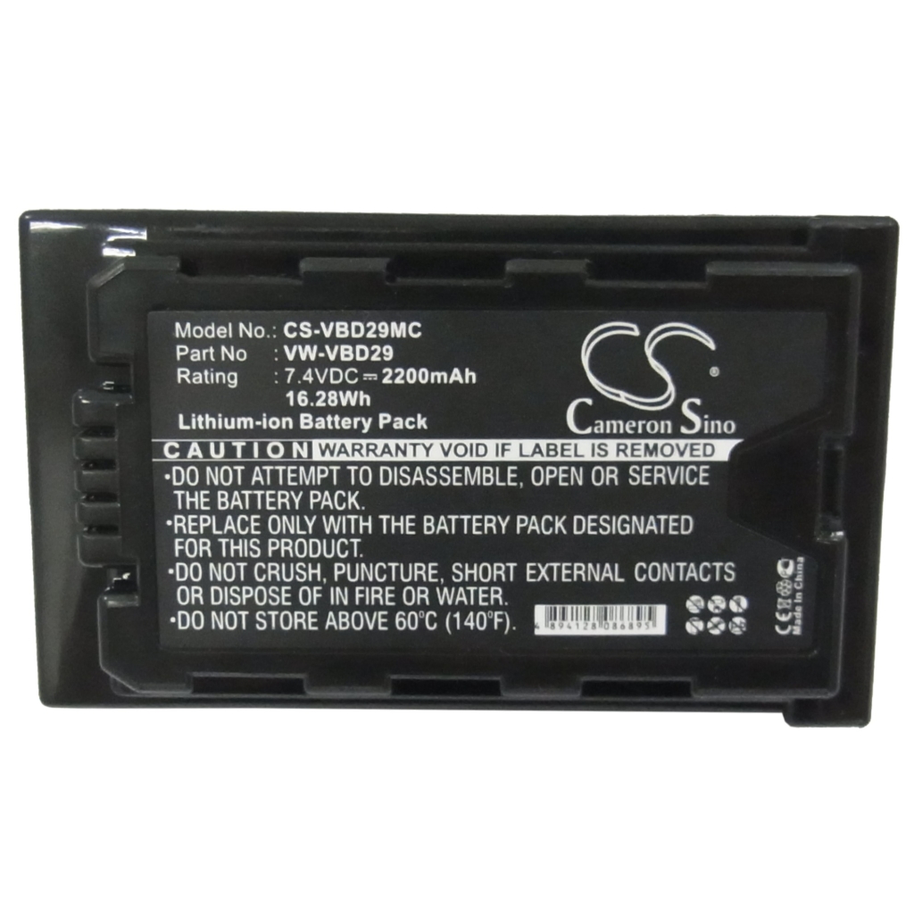 Camera Battery Panasonic HC-MDH2