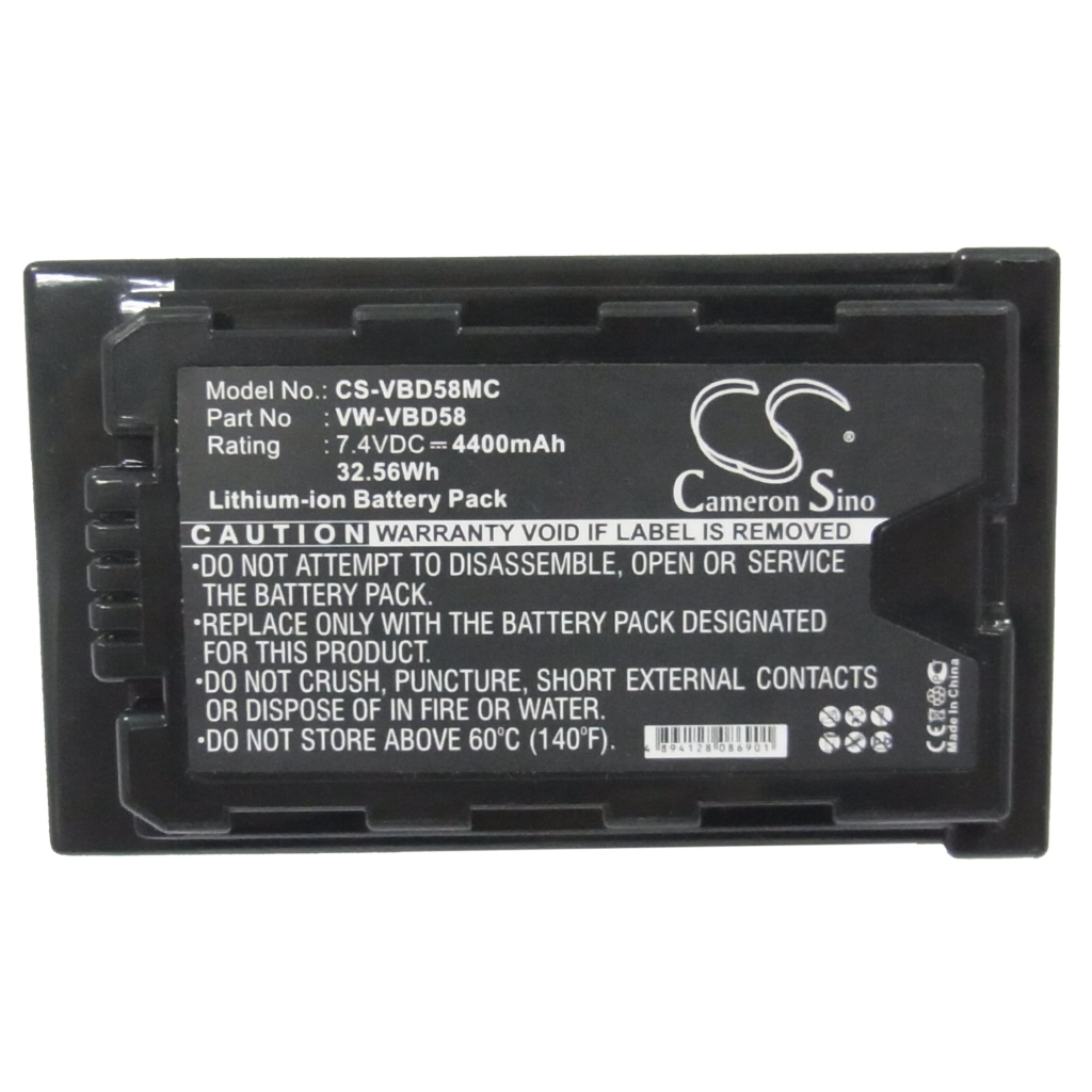 Batterie de l'appareil photo Panasonic HDC-MDH2GK