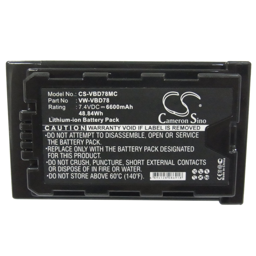 Camera Battery Panasonic CS-VBD78MC