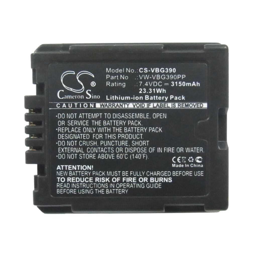 Camera Battery Panasonic HDC-HS100GK