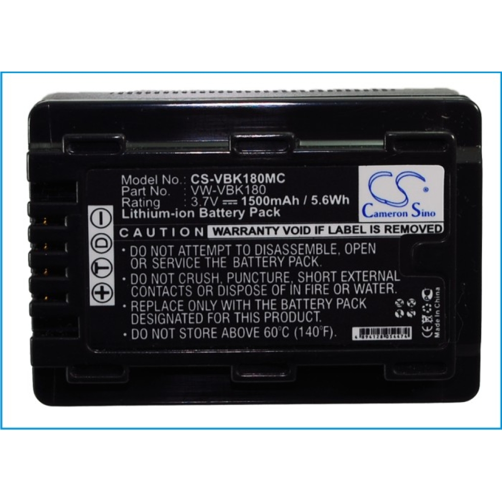 Batterie de l'appareil photo Panasonic HDC-TM41PC