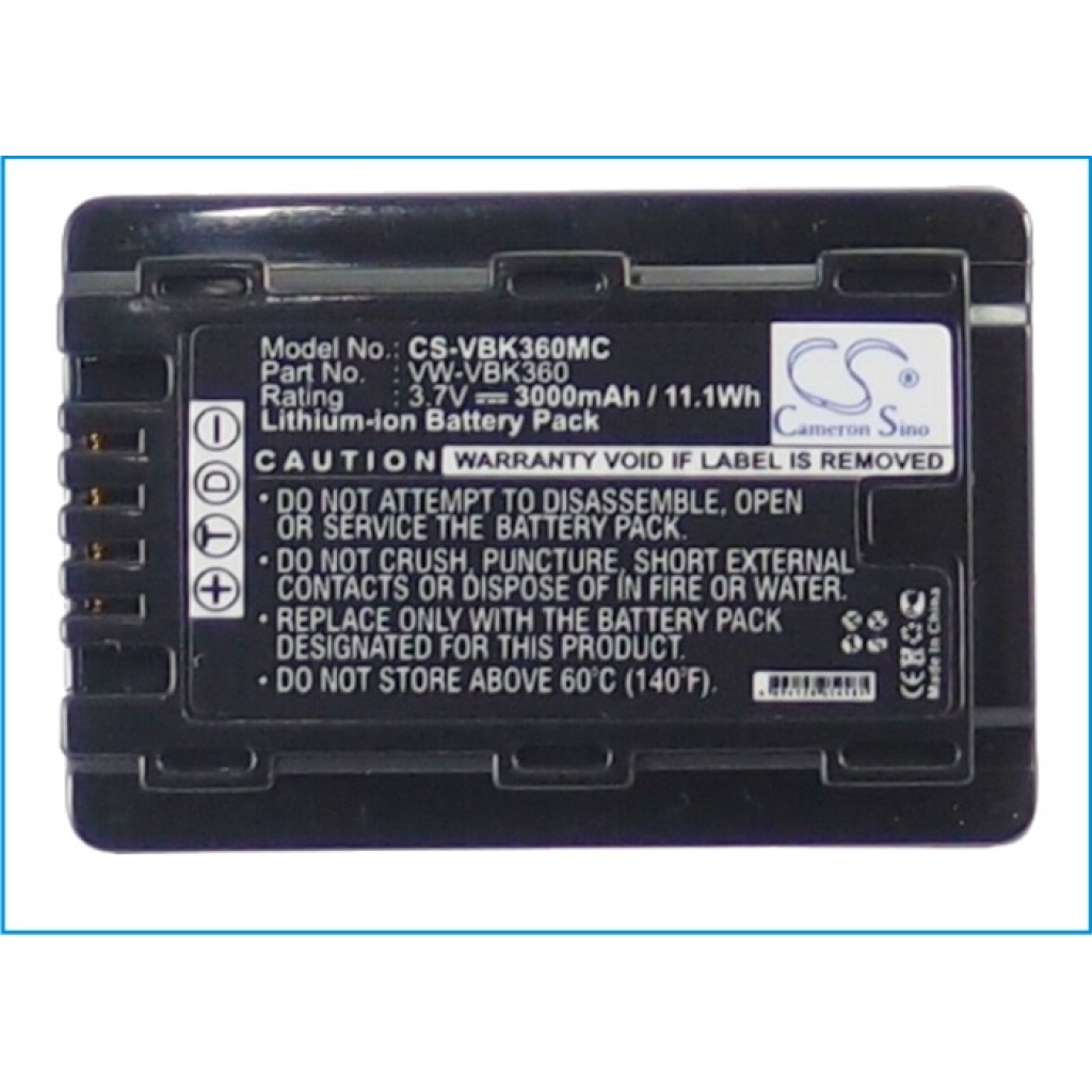 Camera Battery Panasonic SDR-T50K