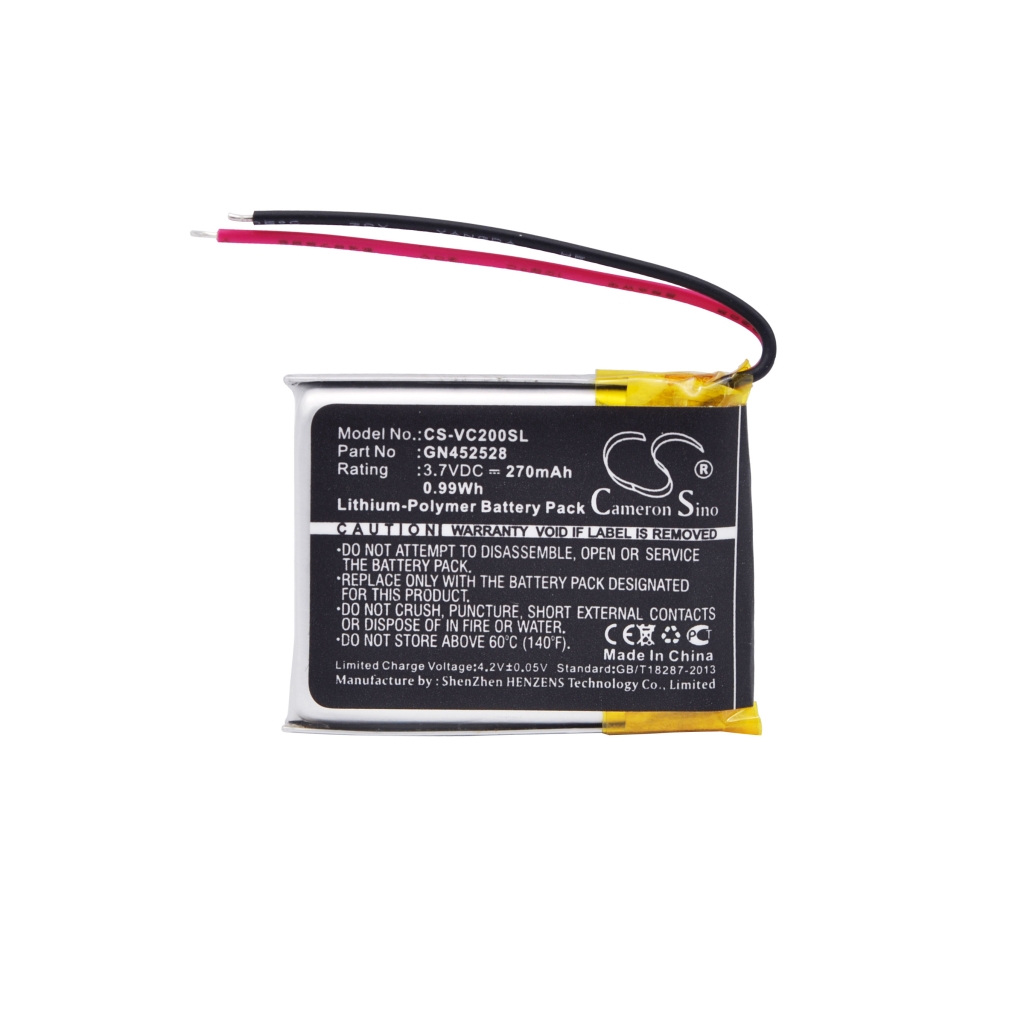 Remplacement de batterie compatible pour Voice caddie GN452528