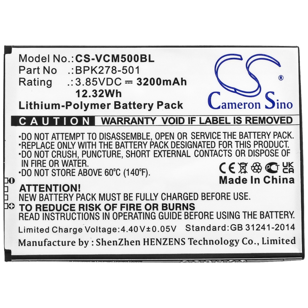 Battery Replaces BPK278-501