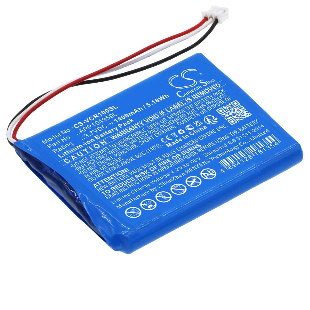 Batteries Amplificateur Batterie CS-VCR100SL