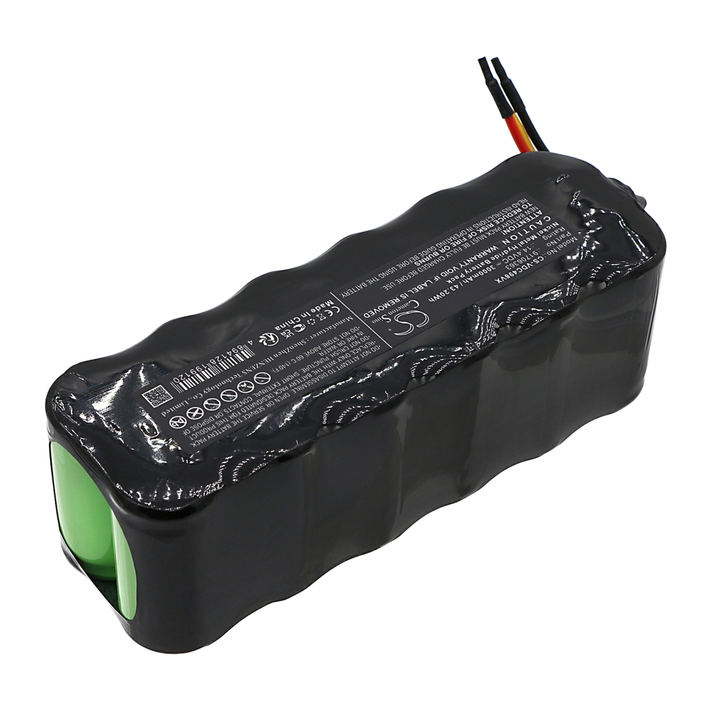 Compatible battery replacement for Vileda 91706363