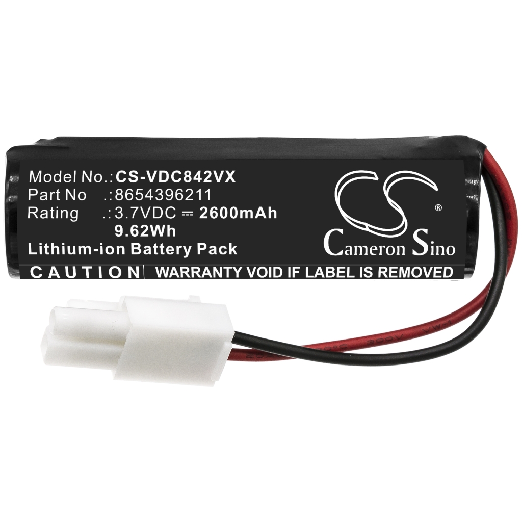 Compatible battery replacement for Vileda 8654396211