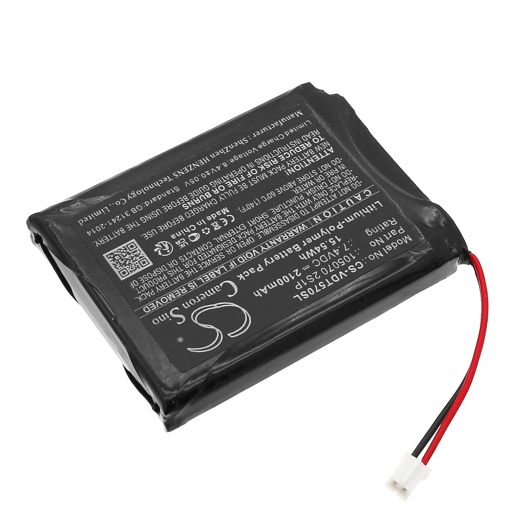 Battery Replaces 105070 2S1P