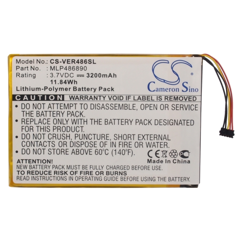 Battery Replaces MLP486890