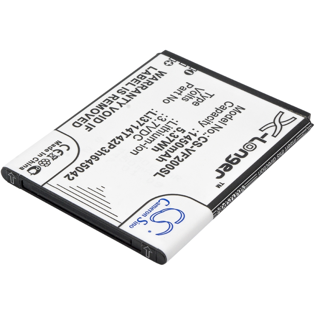 Remplacement de batterie compatible pour Vodafone LI3714T42P3H645042