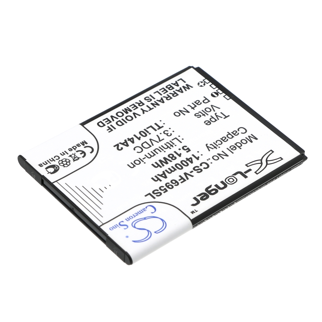 Compatible battery replacement for Vodafone TLI014A2