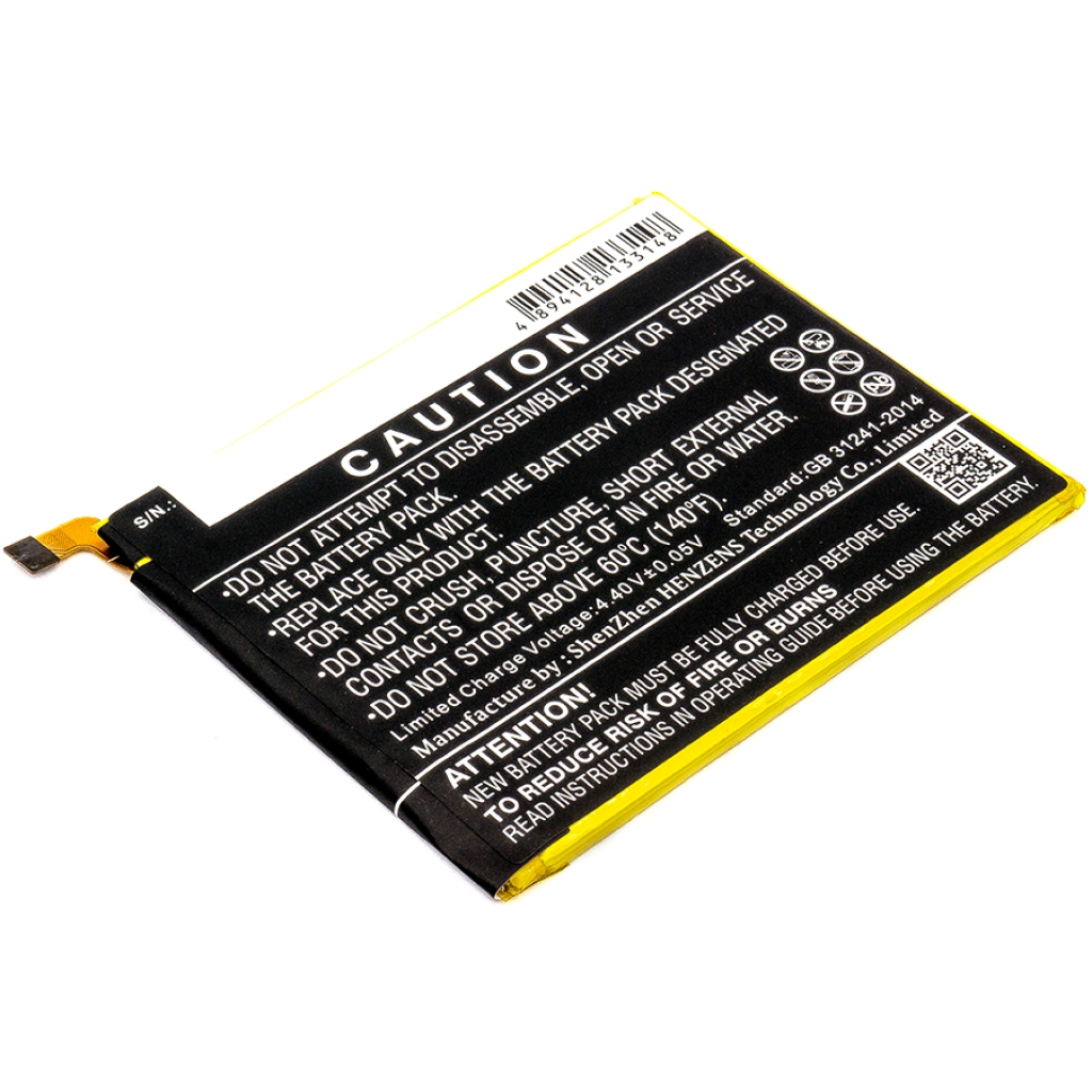 Compatible battery replacement for ZTE LI3930T44P6H816437