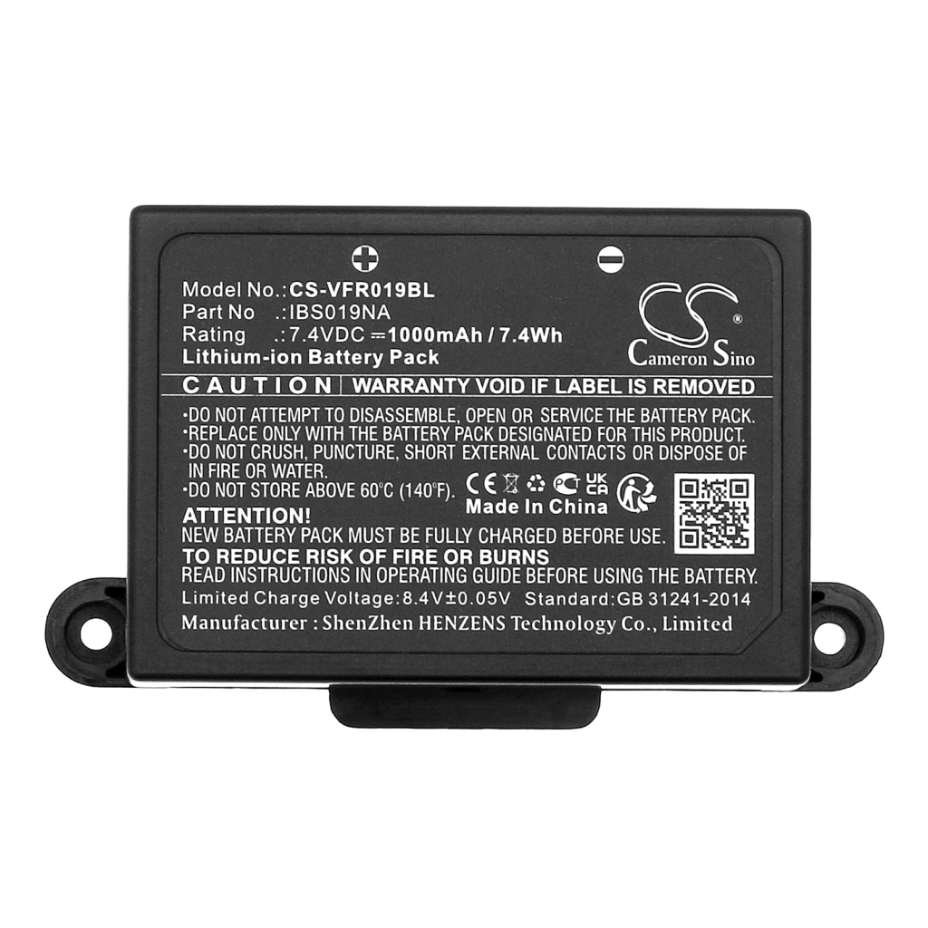 Compatible battery replacement for Verifone IBS019NA