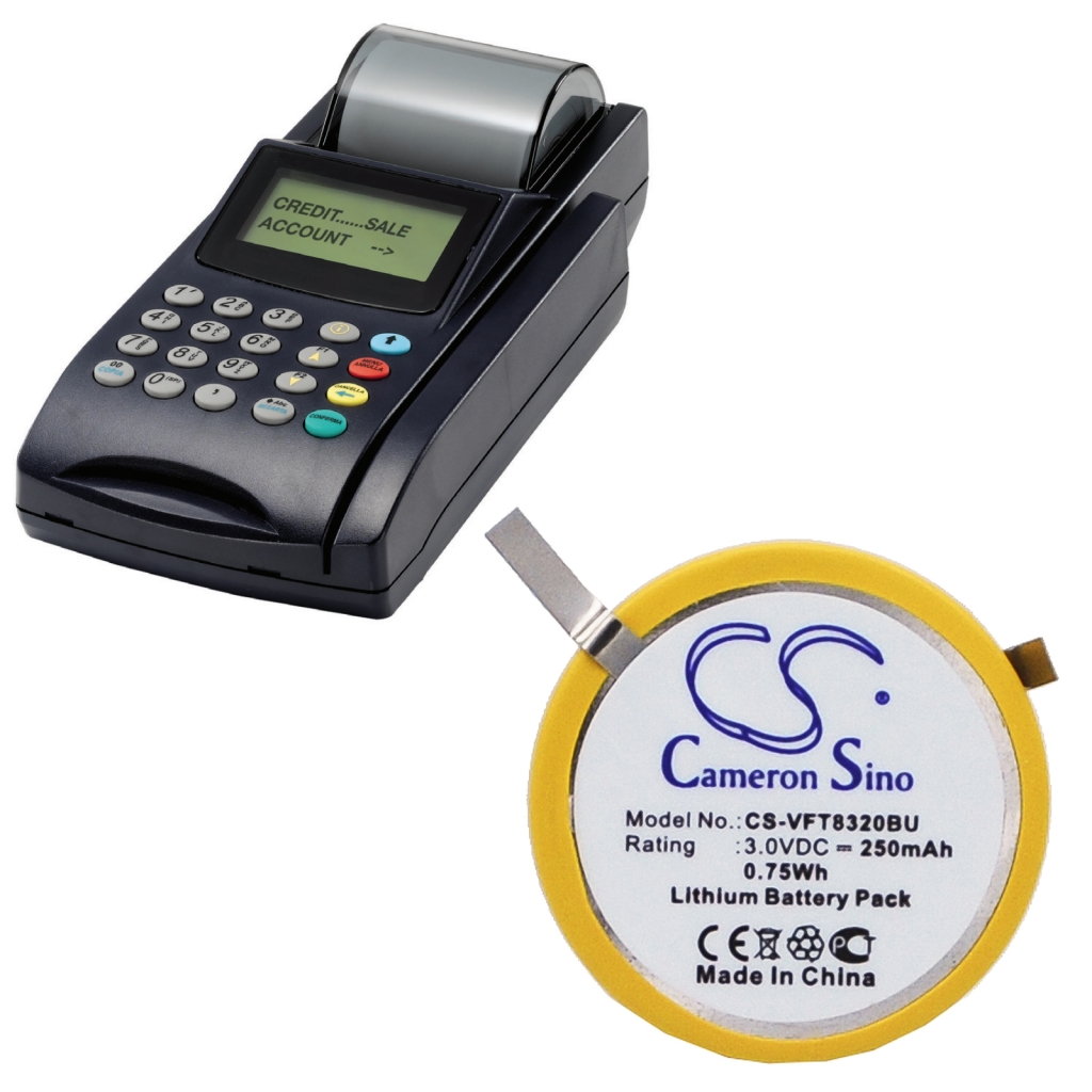 Compatible battery replacement for Verifone