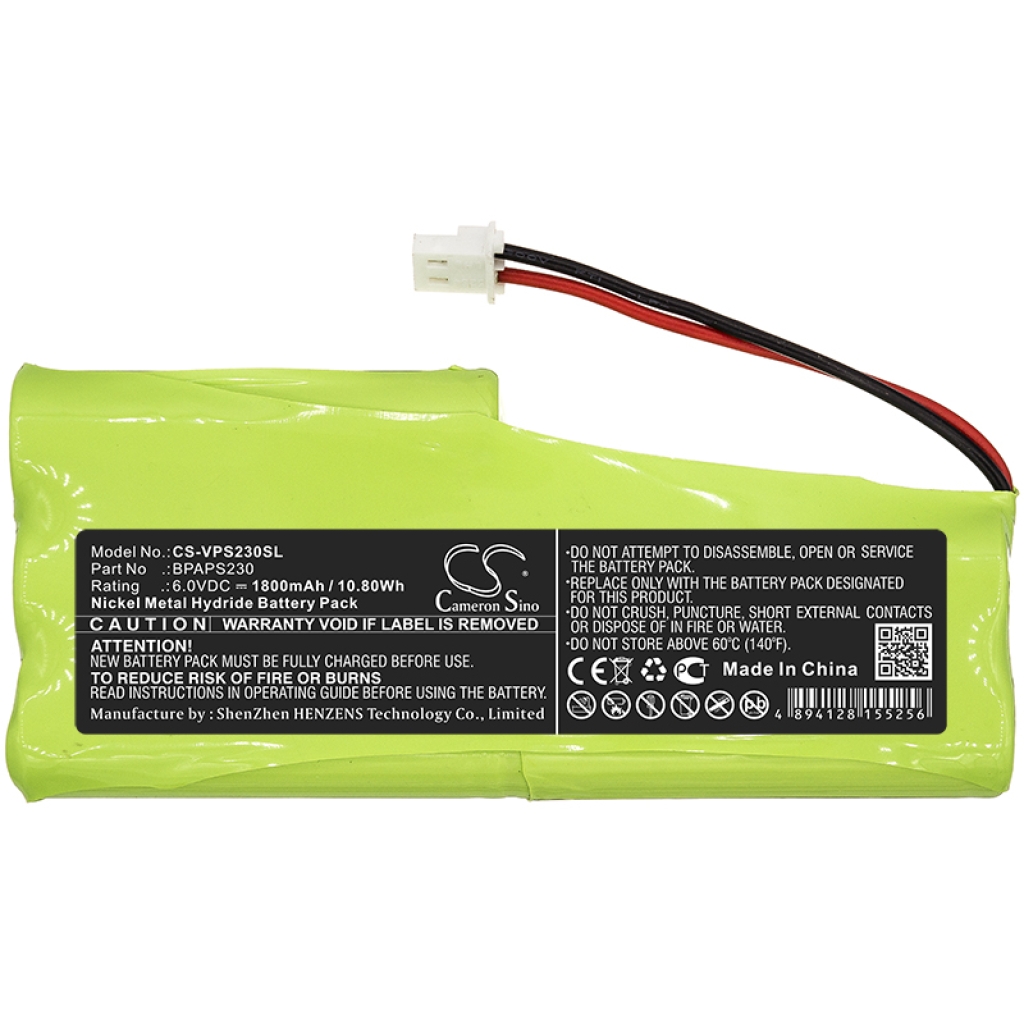 Compatible battery replacement for Velleman BPAPS230