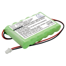 Compatible battery replacement for Visonic 103-300691,103-301179,103-303689,BAT301179,BATPM30...