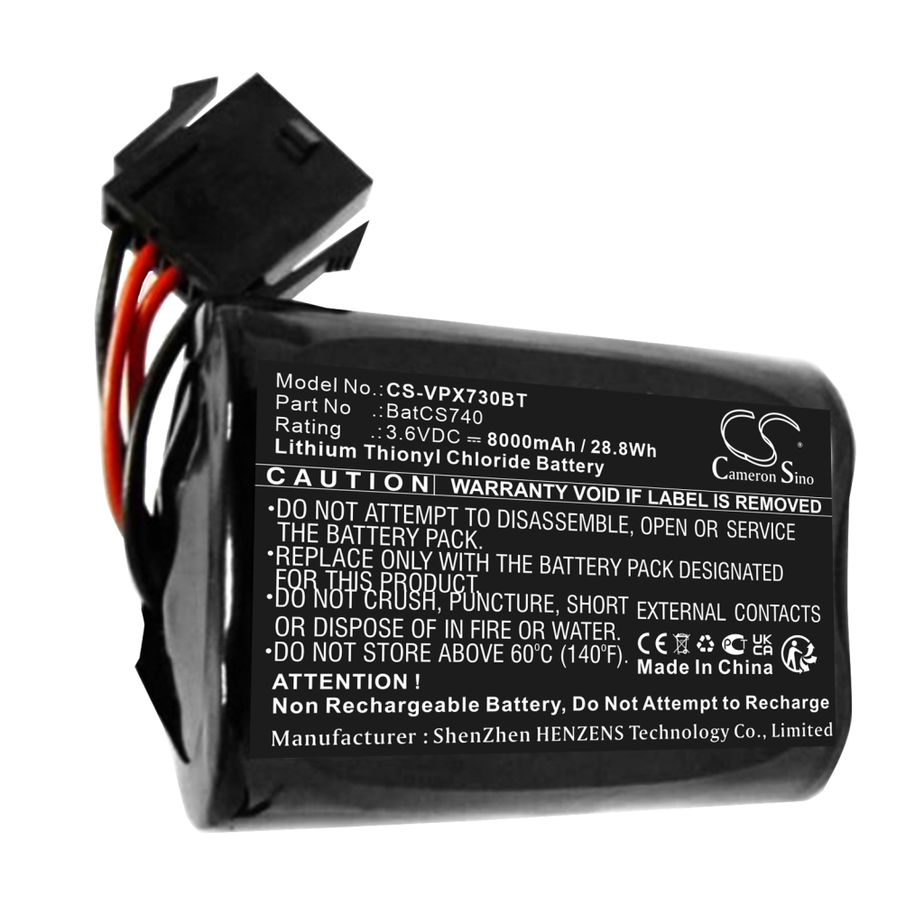 Home Security Camera Battery Visonic CS-VPX730BT