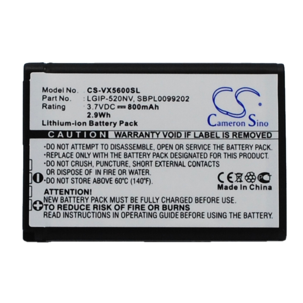 Battery Replaces LGIP-520NV-2