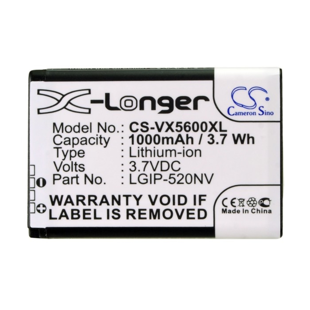 Battery Replaces LGIP-520NV-2