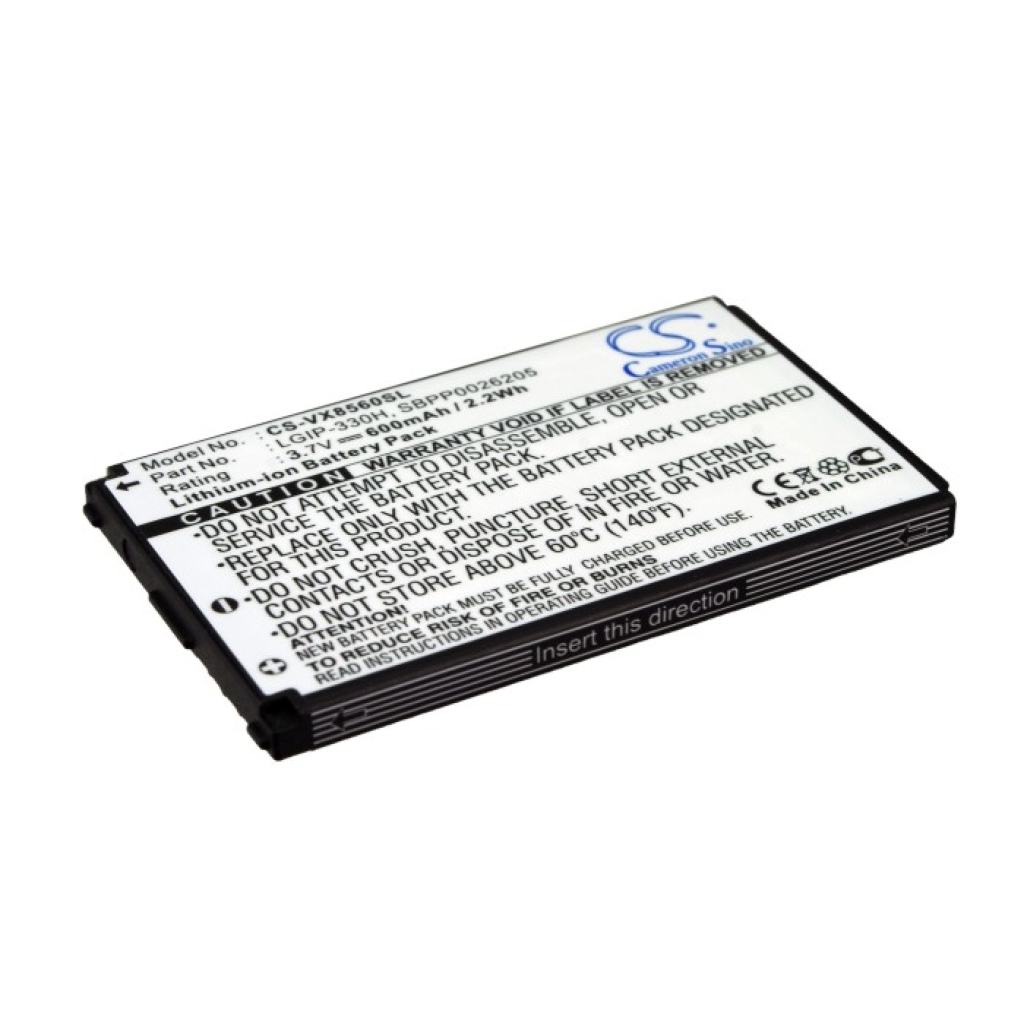 Batterie de téléphone portable LG CS-VX8560SL