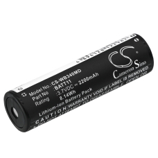 Remplacement de batterie compatible pour Welch-Allyn 10691,6911,BATT11,RI-ACCU