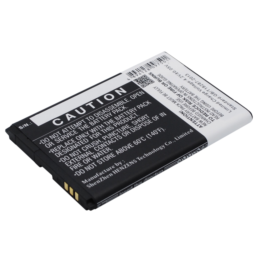 Remplacement de batterie compatible pour Wiko CINK 