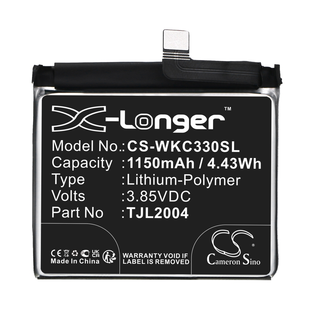 Compatible battery replacement for Wiko TJL2004