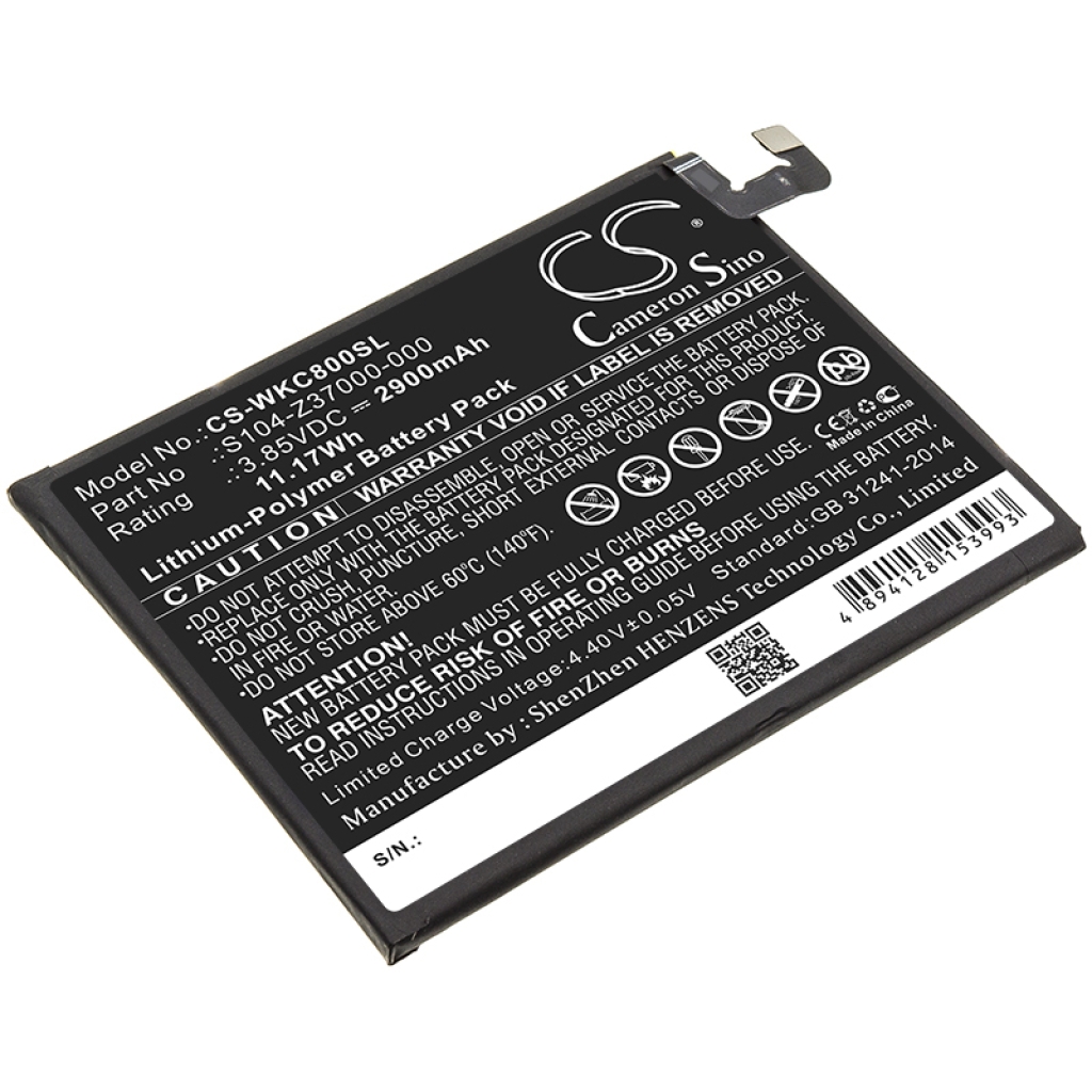 Battery Replaces 356580H