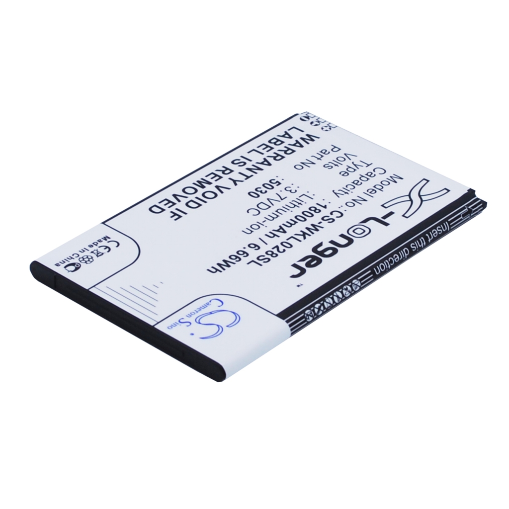 Remplacement de batterie compatible pour Wiko 5030