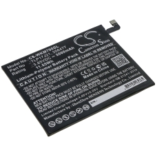 Remplacement de batterie compatible pour Wiko 356477,TLP17J21