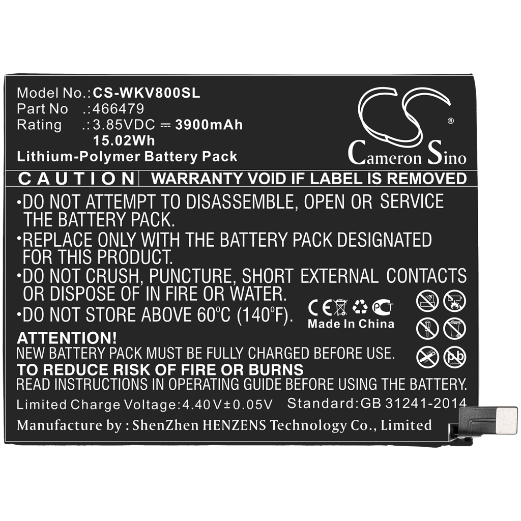 Battery Replaces 466479