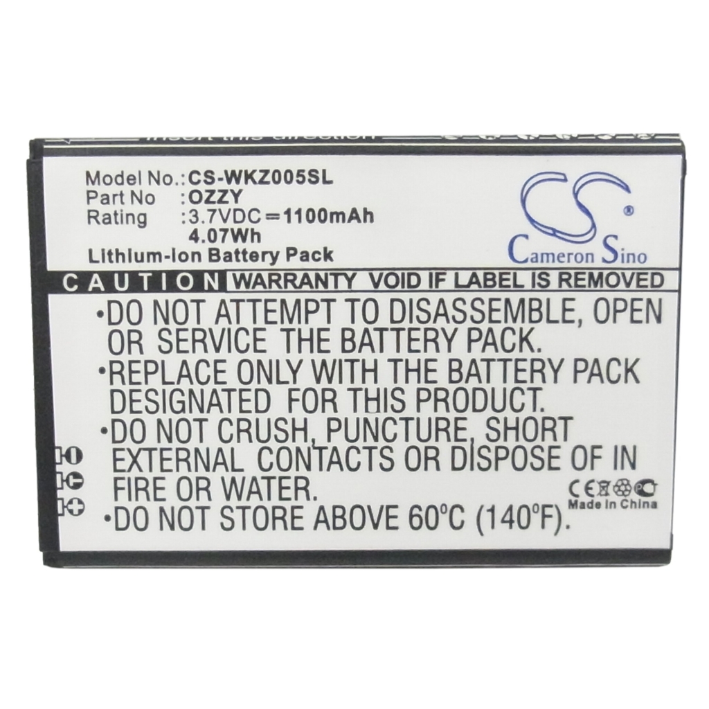 Compatible battery replacement for Wiko OZZY