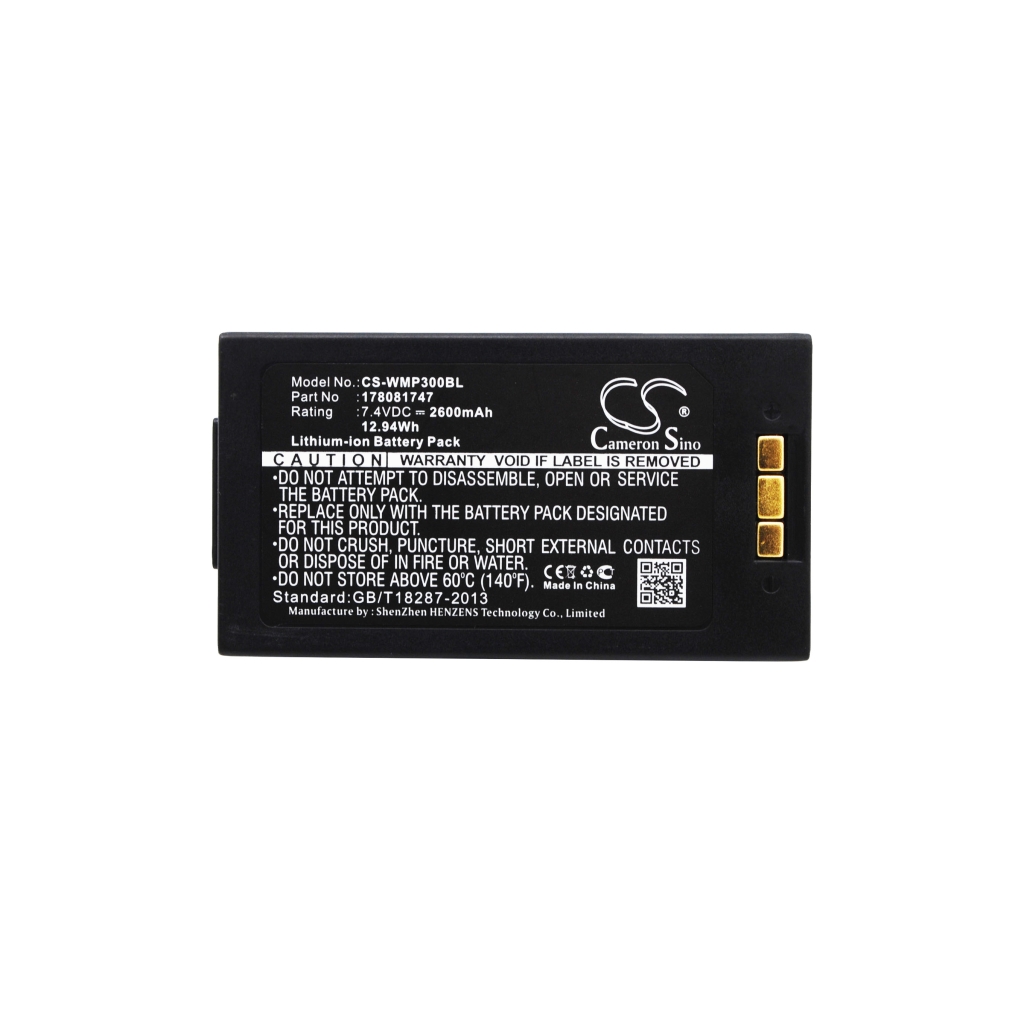 Remplacement de batterie compatible pour Mobiwire 178081747