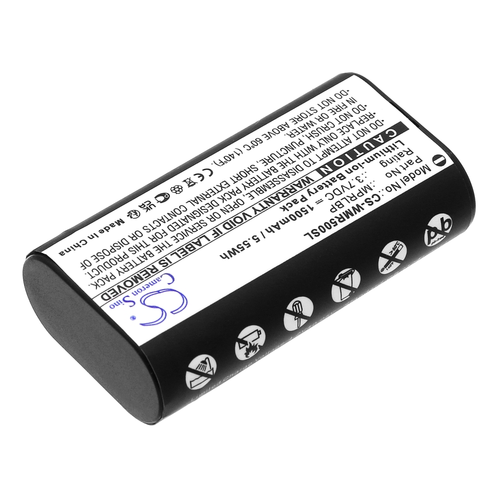 Compatible battery replacement for Wisycom MPRLBP