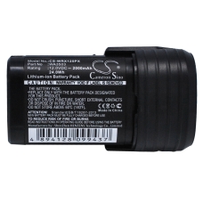 Remplacement de batterie compatible pour Worx WA3503,WA3509