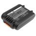 Compatible battery replacement for Worx WA3540