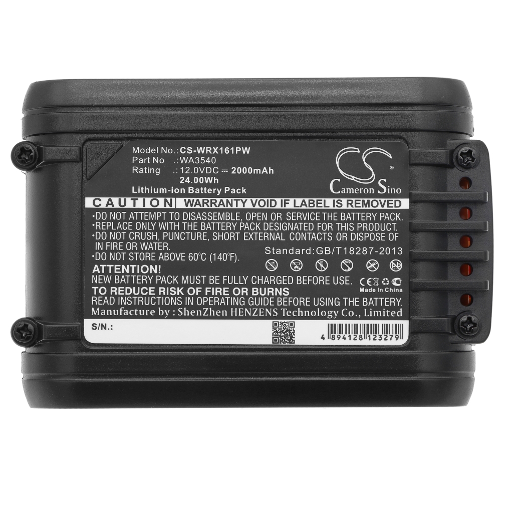 Batterie industrielle Worx WU161