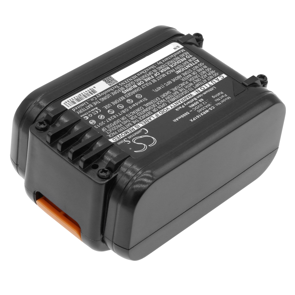 Compatible battery replacement for Worx WA3540