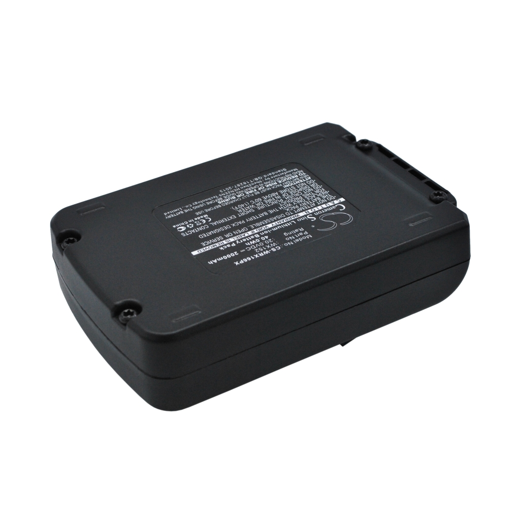 Compatible battery replacement for Worx WX152