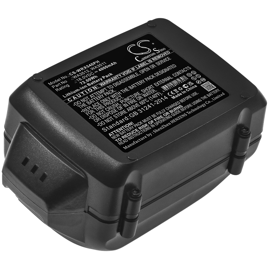 Power Tools Battery Rockwell CS-WRX540PH