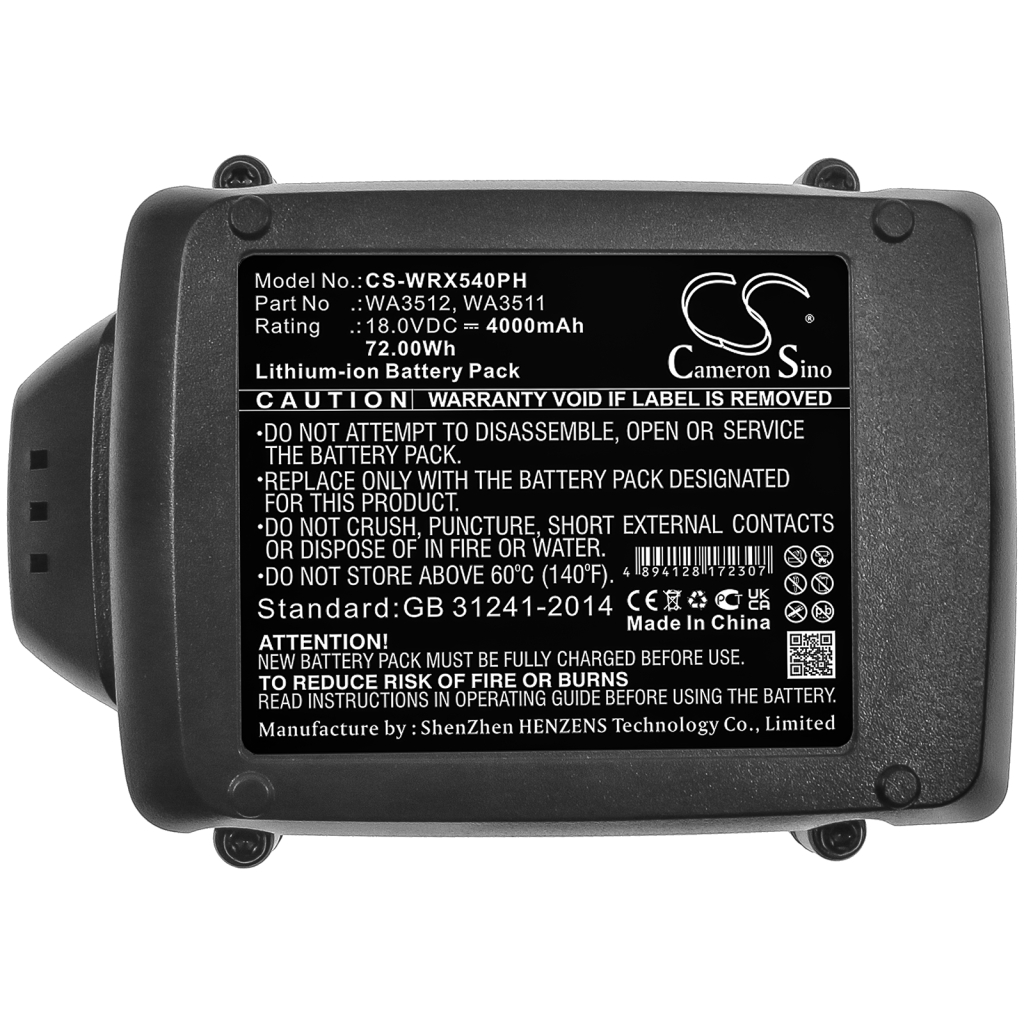 Battery Replaces WA3551.1