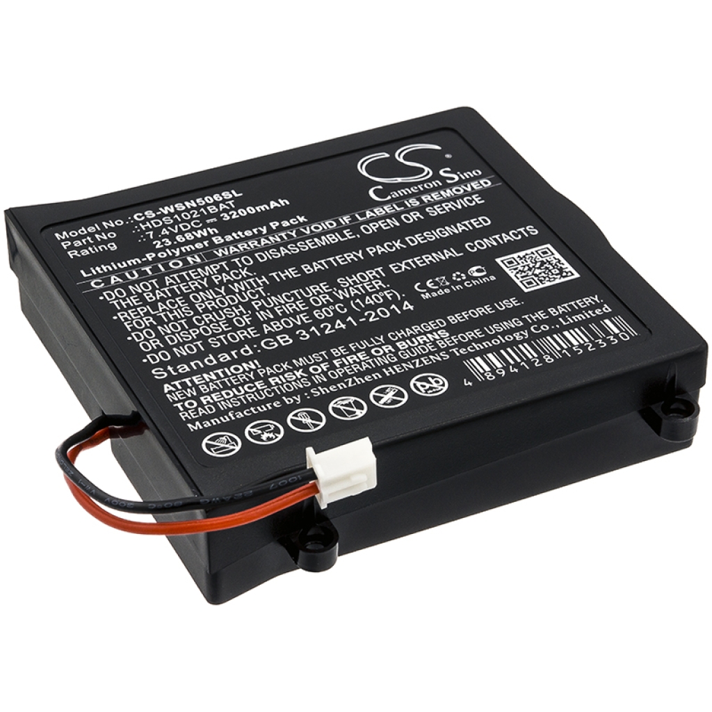 Batteries Remplace HDS1021BAT