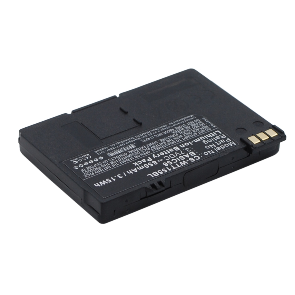 Compatible battery replacement for Way systems BASIC56