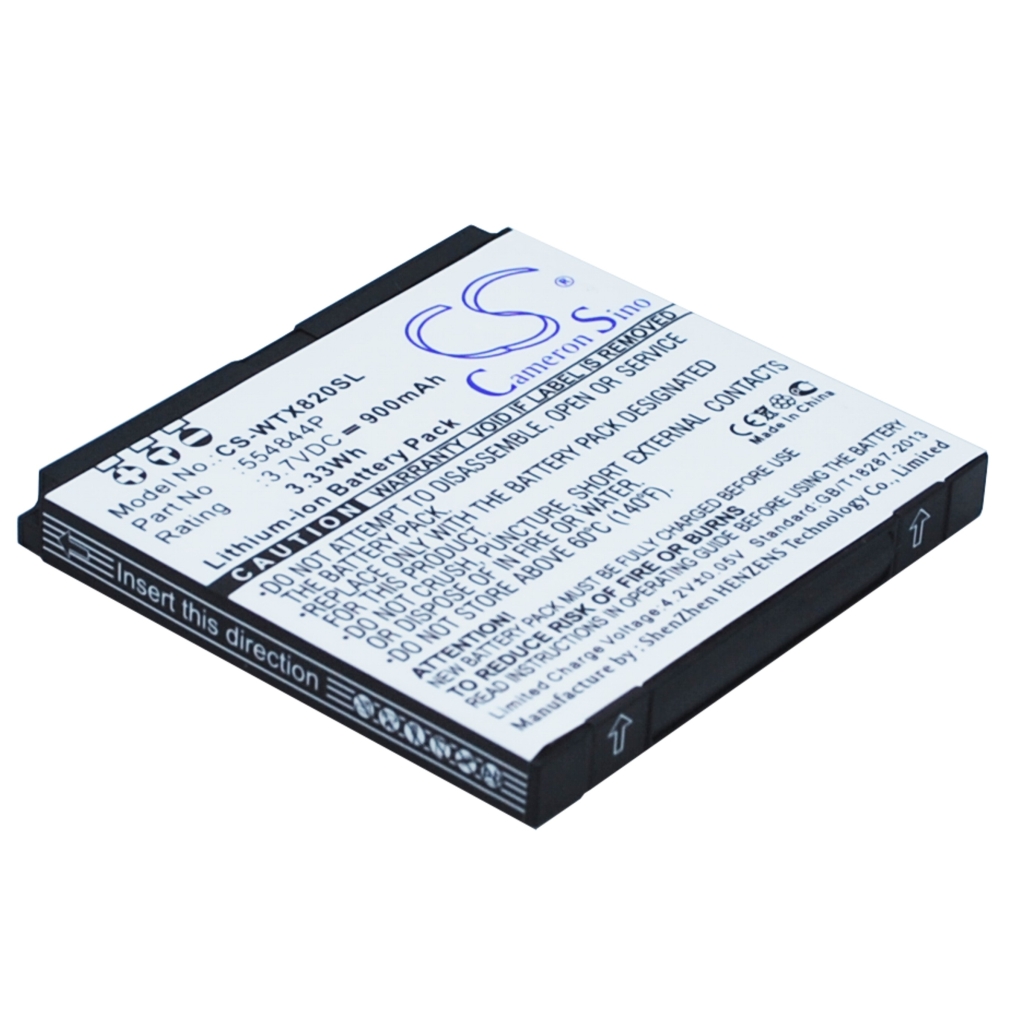 Compatible battery replacement for Mls destinator 554844P