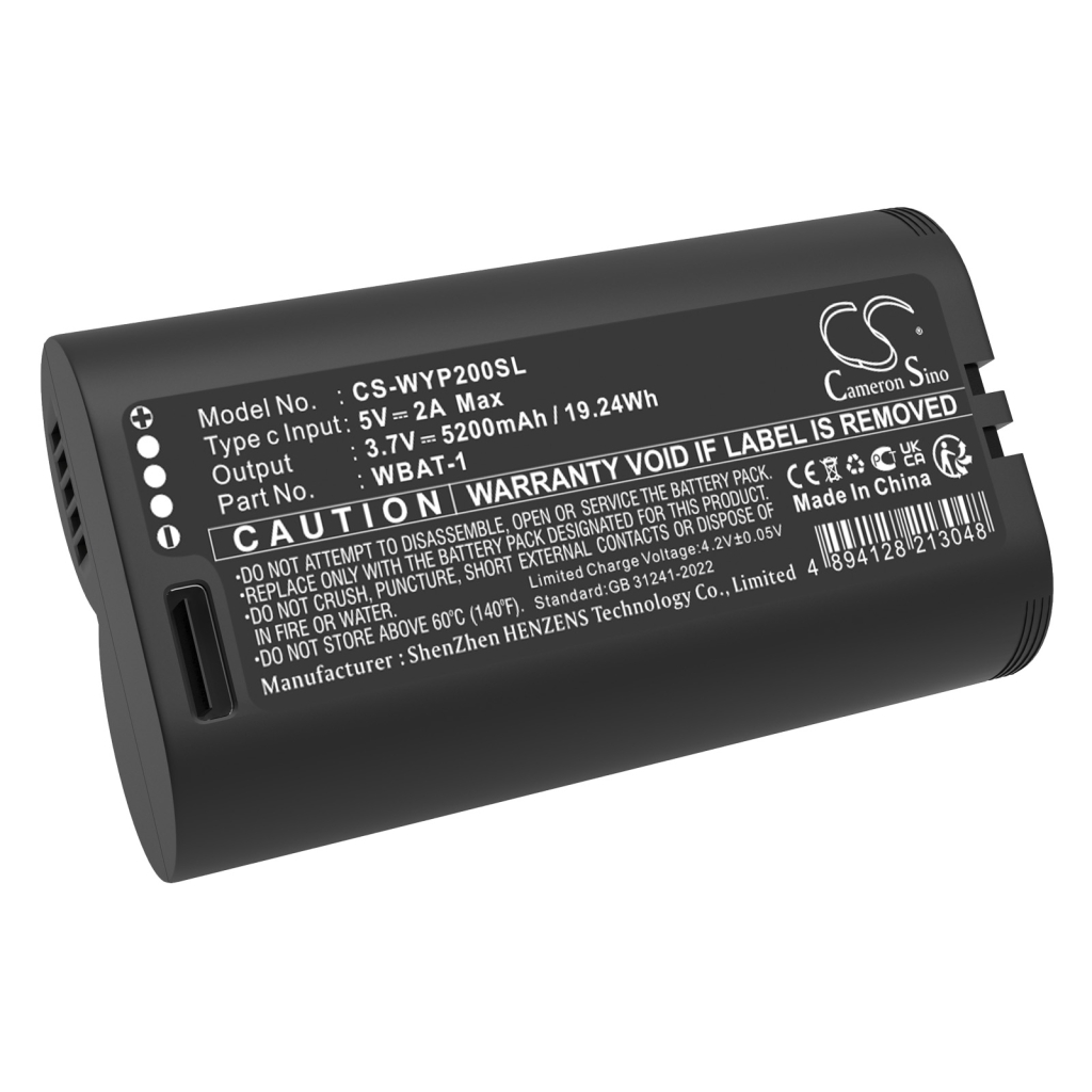 Batterie de caméra de sécurité domestique Wyze CS-WYP200SL