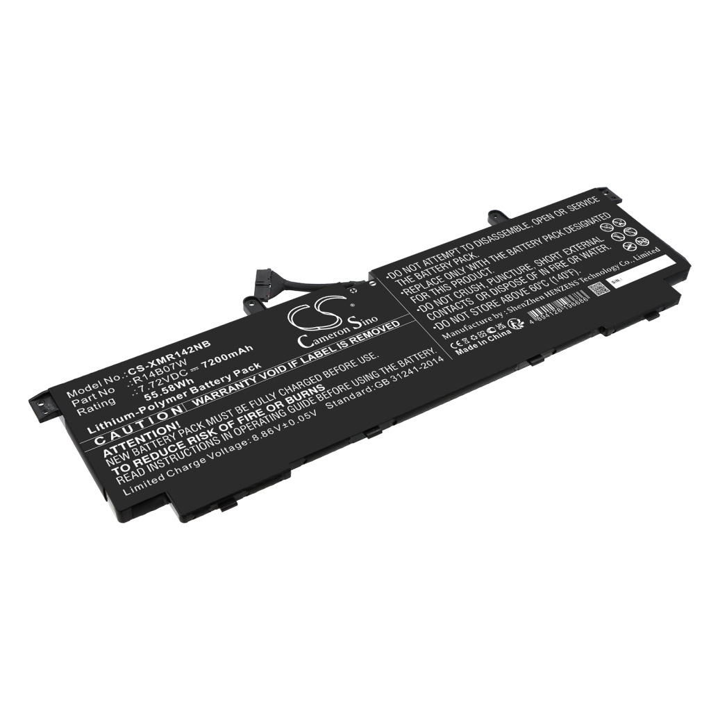 Batterie pour ordinateur portable Xiaomi NoteBook Pro 14 2022 (CS-XMR142NB)