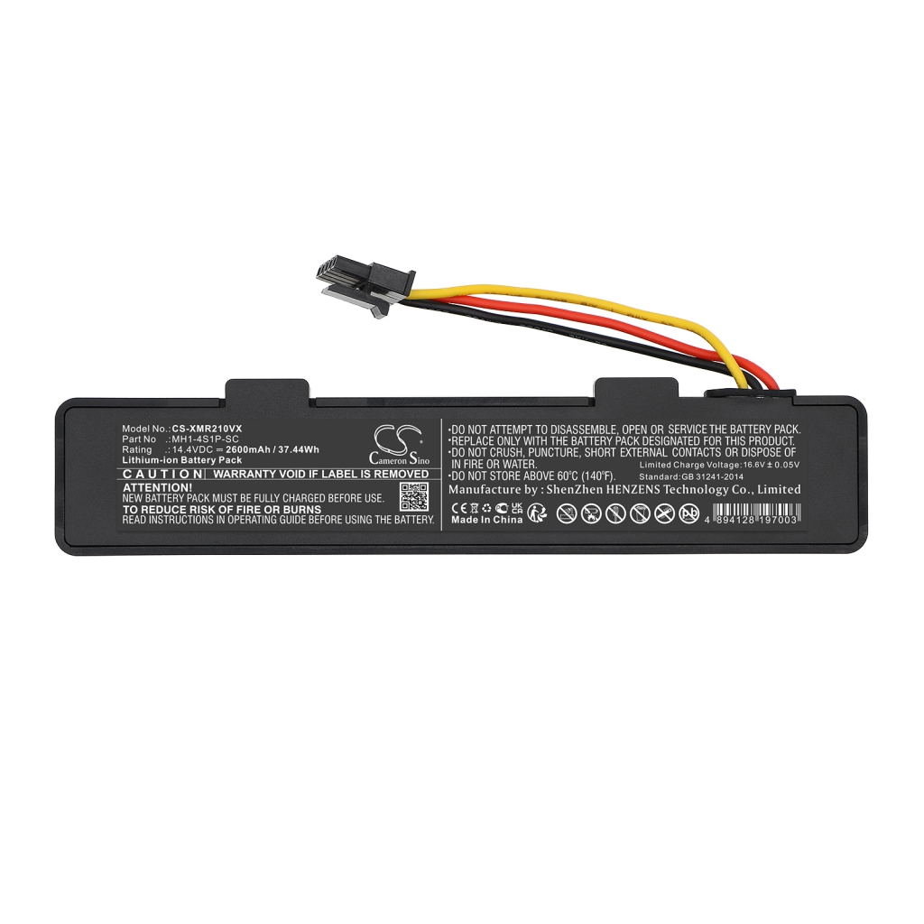 Batteries Remplace INR18650 MH1-4S1P-SC