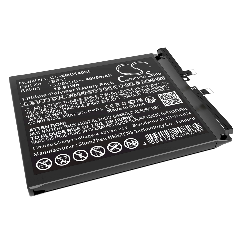 Compatible battery replacement for Xiaomi BP51