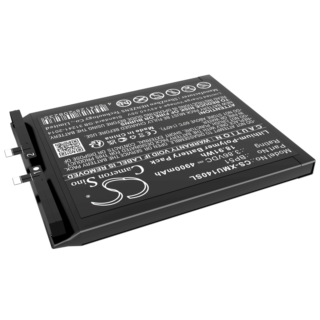 Remplacement de batterie compatible pour Xiaomi BP51